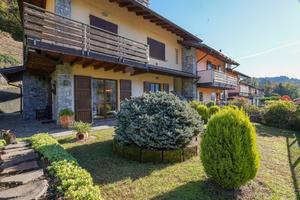 TRILOCALE IN VILLA CON GIARDINO E VISTA PANORAMICA