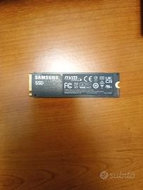 SSD M2 Samsung 980  da 250gb usato testato