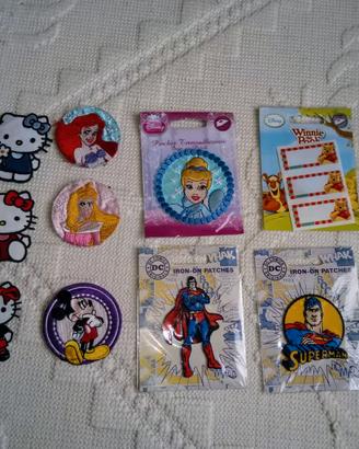 Toppe termo adesive bambino e bambina