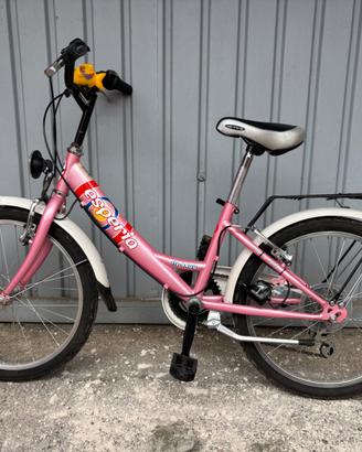 Bici Esperia 20" Rosa - Come Nuova