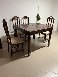 Tavolo Buffetta siciliana 1800