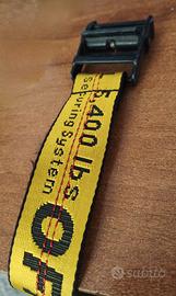 Cintura Off White industrial Belt con imperfezion