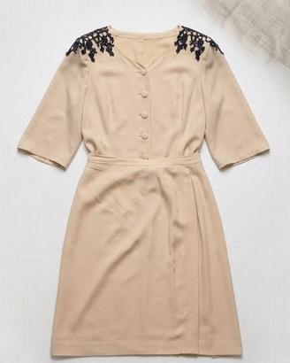 Elegante vestito vintage con  pizzo
