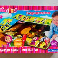 puzzle gigante interattivo Masha e Orso come nuovo