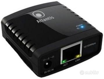 Atlantis NetServer Server per Stampante USB 2.0