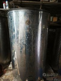 botte acciaio inox 18 10 500 litri