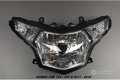 Fanale anteriore per HONDA CBR 125 250 R 2011 2016