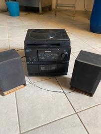 Stereo giradischi e casse vintage Roadstar HF-6801