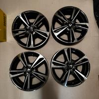 Cerchi in lega 17 pollici Renault Clio e similari