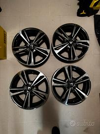 Cerchi in lega 17 pollici Renault Clio e similari