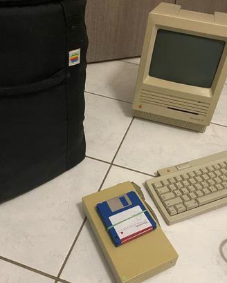 Macintosh kodello SE completo+ Borsa Apple