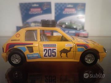 Peugeot 205 Turbo (Burago) - Vincitr. Paris-Dakar