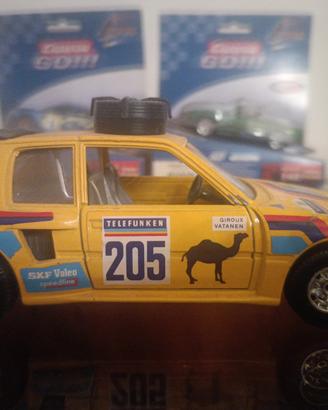 Peugeot 205 Turbo (Burago) - Vincitr. Paris-Dakar