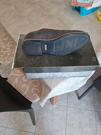 scarpa uomo blu nero giardini 