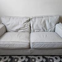 Divano Poltrona Frau 2 posti grigio