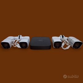 Kit NVR Dahua e 4 telecamere IP
