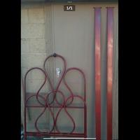 Letto in ferro battuto inizi ‘900.