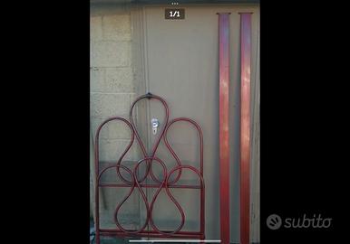 Letto in ferro battuto inizi ‘900.