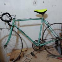 Bici da corsa vintage Bianchi – Celeste originale