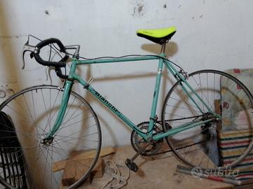 Bici da corsa vintage Bianchi – Celeste originale