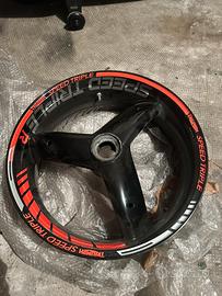Cerchio posteriore triumph speed triple 955i