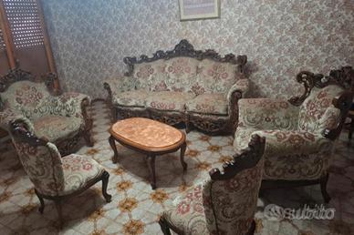 divani antichi stile barocco