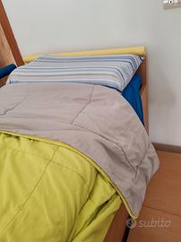 Letto con sotto armadio