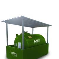 Cisterna gasolio con pompa elettrica