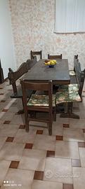 Tavolo rustico + panche