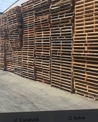 Recupero bancali in legno