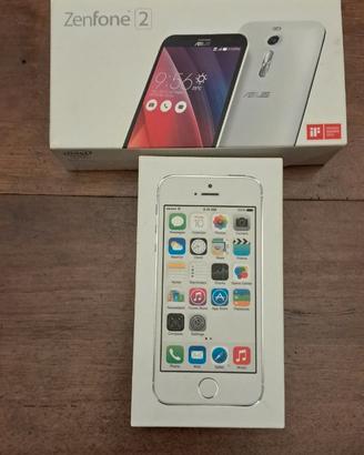 Cellulari Iphone 5 e Zenfone 2               ROTTI