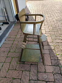 Seggiolone Ikea vintage del 1972