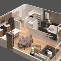 Bilocale con posto auto a Cantù