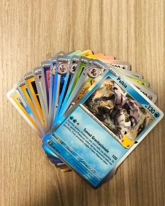 Lotto 13 carte Pokémon 30ºanniversario
