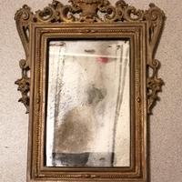 specchio specchiera antica rococò Luigi XV fine800