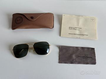 Occhiali Sole RayBan Caravan Vintage Bausch Lomb