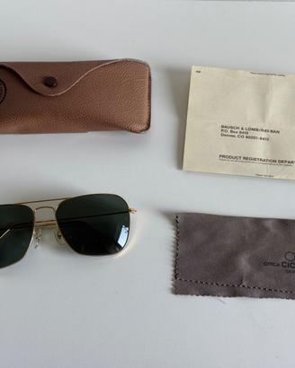 Occhiali Sole RayBan Caravan Vintage Bausch Lomb