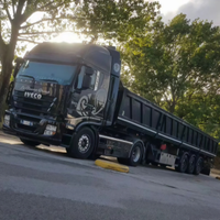 Semirimorchio trasporto Rottame ribaltabile13,75 m