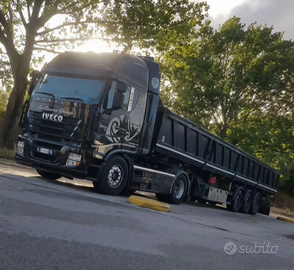 Semirimorchio trasporto Rottame ribaltabile13,75 m