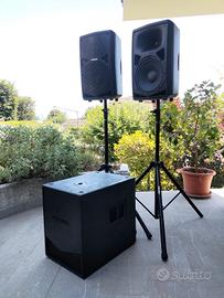 Impianto Audio Dj Attivo Proel