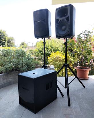 Impianto Audio Dj Attivo Proel