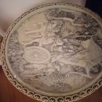 Tavolino orientale anni 60 e statua cinese