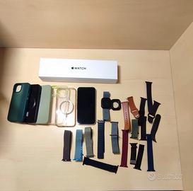 iPhone 13 con Apple Watch se 