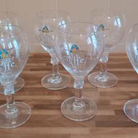 Set 6 Calici originali Birra LEFFE cl. 500