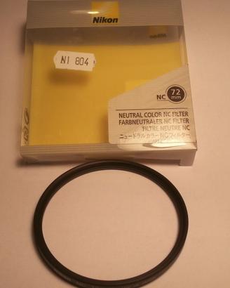 Nikon filtro neutro NC 72 mm
