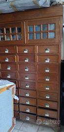 Mobile schedario a cassetti, primi novecento