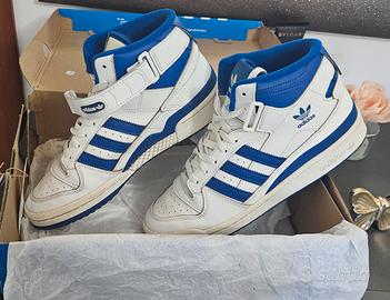 Adidas Forum Mid FY4976 bianco blu 42 2/3