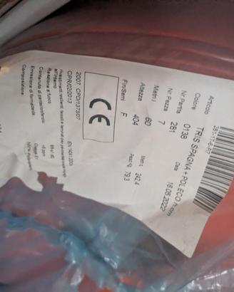 Moquette arancione per fiere/stand – 3 rotoli gran