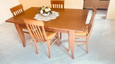 Tavolo da cucina 6 posti cm 160 x 90