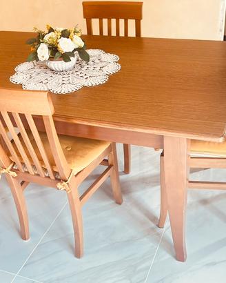 Tavolo da cucina 6 posti cm 160 x 90